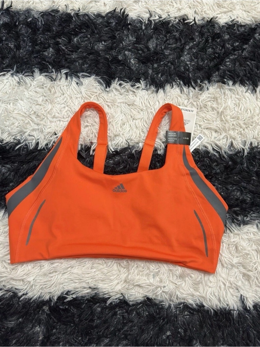 Adidas PowerImpact Luxe Sports Bra, Sz L (D-DD)
